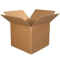 Triple Wall Boxes, 24" x 24" x 24", Kraft, 5/Bundle; 30/Skid