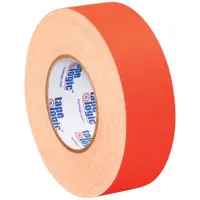 Tape Logic® Gaffers Tape, 11.0 Mil, 2" x 50 yds., Fluorescent Orange, 24/Case