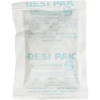 Tyvek® Clay Desiccants, 34 Gallon Drum, 3" x 4" x 1/4", White, 1300/Case