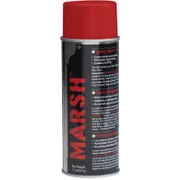 Marsh® Spray Stencil Ink, Red, 12/Case