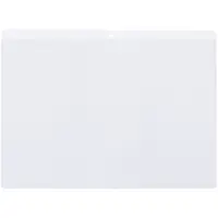 Long Side Opening Vinyl Envelopes, 12" x 9", Clear, 50/Case