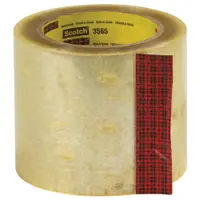 3M™ 3565 Label Protection Tape, 1.9 Mil, 4" x 110 yds., Clear, 18/Case