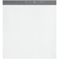 Poly Mailers with Tear Strip, 24" x 24", White, 200/Case