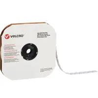 Velcro® Tape, Individual Dots, Loop, 7/8", White, 900/Case