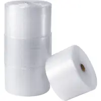 UPSable Perforated Air Bubble Rolls, 1/2" x 12" x 125', Clear, 4/Each