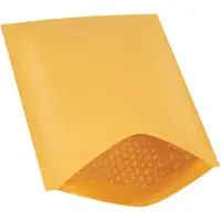 Heat-Seal Bubble Mailers, #2, 8 1/2" x 12", Kraft, 25/Case