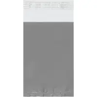 Clear View Poly Mailers, 5" x 7", Clear/White, 100/Case