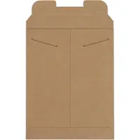 Stayflats® Mailers, 9" x 11-1/2", Kraft, 100/Case