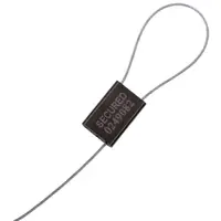 Cable Seals, 1/16" x 12" Black, 100/Case