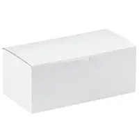 Gift Boxes, 10" x 5" x 4", White, 100/Case