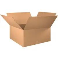 Double Wall Boxes, 30" x 30" x 16", Kraft, 5/Bundle; 90/Skid