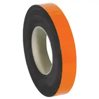 Warehouse Labels, Magnetic Rolls, 1" x 100', Orange, 1/Case