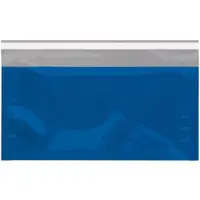 Metallic Glamour Mailers, 6 1/4" x 10 1/4", Blue, 250/Case