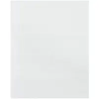 Flush Cut Foam Pouches, 12" x 15", White, 150/Case