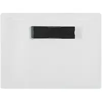Badge Holders, Magnetic, 4" x 3", Clear, 20/Case