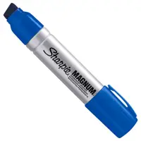 Sharpie® Magnum™ Markers, Blue, 12/Case