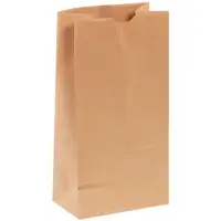 Hardware Bags, 7 1/8" x 4 1/2" x 13 3/4", Kraft, 400/Case
