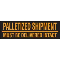 Tape Logic® Labels, "Must Be Delivered Intact", 3" x 10", Fluorescent Orange, 500/Roll