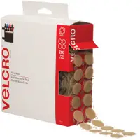 Velcro® Tape, Combo Packs, Dots, 3/4", Beige, 1/Case