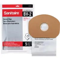 Sanitaire® Replacement Bags for the VCM170 Backpack Vacuum, White, 5/Case