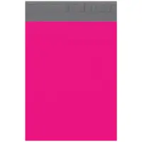 Poly Mailers, 10" x 13", Pink, 100/Case