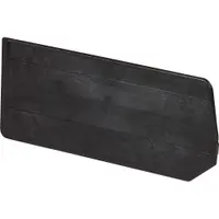 Stack & Hang Bin Dividers, 10 1/8" x 4 3/4", Black, 6/Case