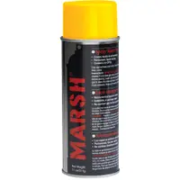 Marsh® Spray Stencil Ink, Yellow, 12/Case