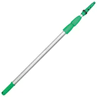 Telescopic Pole, 8-30', Silver/Green, 1/Each