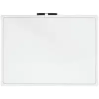 Portable Magnetic Dry Erase Board, 16" x 22", White, 1/Each