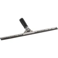 18" Stainless Steel Window Squeegee, Black, 1/Each