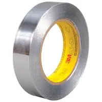 3M™ 425 Aluminum Foil Tape, 4.6 Mil, 1" x 60 yds., Silver, 36/Case