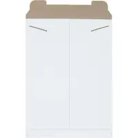 Stayflats® Mailers, 13" x 18", White, 100/Case