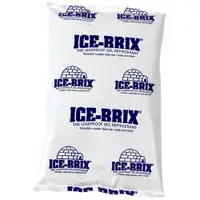 Ice-Brix™ Cold Packs, 5-1/2" x 4" x 3/4", White, 48/Case