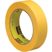 3M™ 2460 Flatback Tape, 3.3 Mil, 1" x 60 yds., Gold, 36/Case