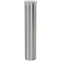 Stainless Steel Cone Cup Dispenser, 4 oz., 16" x 3", Silver, 1/Each