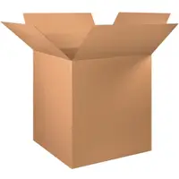 Corrugated Boxes, 36" x 35" x 40", Kraft, 5/Bundle; 125/Skid