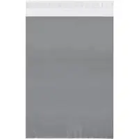 Clear View Poly Mailers, 12" x 15 1/2", Clear/White, 100/Case