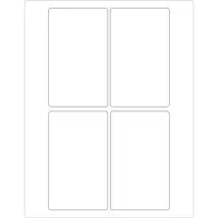 Tape Logic® Weather-Resistant Laser Labels, 3" x 5", White, 400/Case
