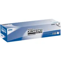 Kimwipes® Low-Lint Wipers, 3 Ply, 11.8" x 11.8", White, 119/Box, 15 Boxes/Case