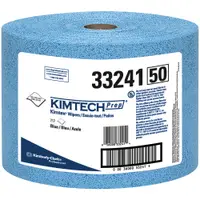 Kimtech® Prep Jumbo Roll Wipers, 9.8" x 13.4", Blue, 717/Case