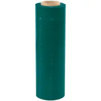 Cast Hand Stretch Film, 18" x 80 Gauge x 1500', Green, 4/Case