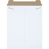 Stayflats® Mailers, 17" x 21", White, 100/Case