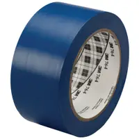 3M™ 764 Vinyl Tape, 5.0 Mil, 2" x 36 yds, Blue, 24/Case