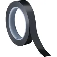 3M™ 471 Vinyl Tape, 5.2 Mil, 1/2" x 36 yds., Black, 3/Case