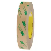 3M™ 467MP Adhesive Transfer Tape, Hand Rolls, 2.0 Mil, 1" x 60 yds., Clear, 6/Case