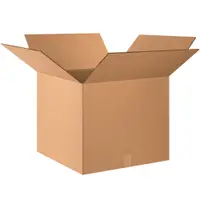Double Wall Boxes, 24" x 24" x 20", Kraft, 10/Bundle; 90/Skid