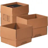 #2 Moving Shipping Box Combo Pack, Kraft, 1 Kit