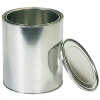 Paint Can, 1 Gallon, Silver, 36/Case