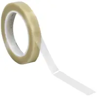 3M™ 471 Vinyl Tape, 5.2 Mil, 1/2" x 36 yds., Clear, 3/Case