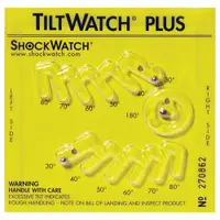 Tiltwatch® Plus with Label, Yellow, 50/Case